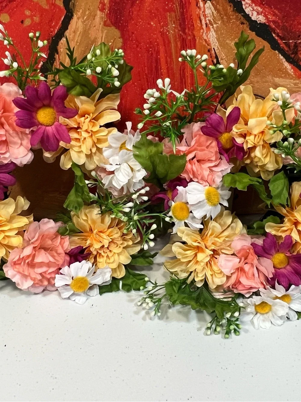 Michael's Ashland Mini floral wreaths (set of 6, 2 of each shown)